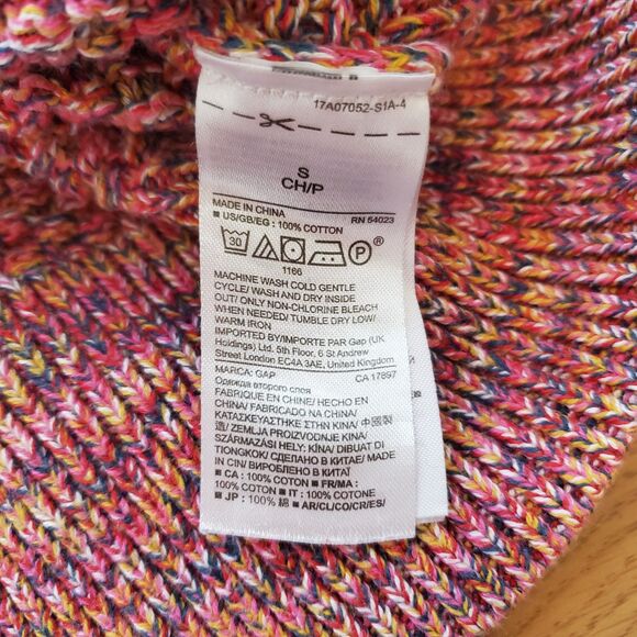 Gap Pink Cable Knit Cotton Sweater - Picture 7 of 9